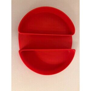 Silicone omelette maker red storage